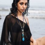 Seafoam Long Gemstone Necklace - Image 2