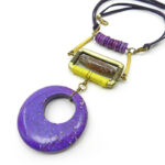 Trabeca Chunky Modern Stone Necklace - Image 3