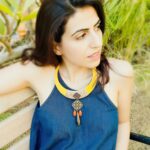 Moksh Yellow Stone Statement Necklace - Image 2
