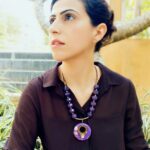 Purple Passion Statement Necklace - Image 2