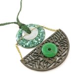 Alene Wood & Rose Quartz Necklace - Image 3