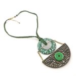Alene Wood & Rose Quartz Necklace