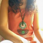 Alene Wood & Rose Quartz Necklace - Image 4
