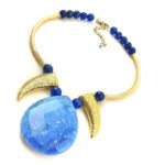 Sutra Statement Necklace