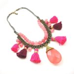 Keyaa Cherry Quartz Statement Necklace - Image 8