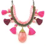 Keyaa Cherry Quartz Statement Necklace - Image 7