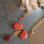 Audra Red Stone Necklace - Image 5