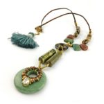 Tayana Earthy Stone Statement Necklace - Image 4