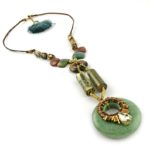Tayana Earthy Stone Statement Necklace - Image 5
