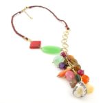 Fantasy Multicolored Gemstone Necklace - Image 5