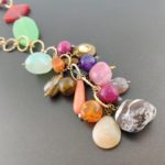 Fantasy Multicolored Gemstone Necklace - Image 7