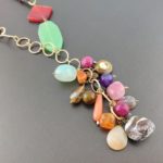 Fantasy Multicolored Gemstone Necklace - Image 4