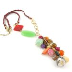 Fantasy Multicolored Gemstone Necklace - Image 6