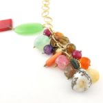 Fantasy Multicolored Gemstone Necklace - Image 8