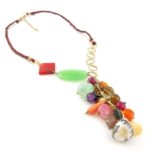 Fantasy Multicolored Gemstone Necklace