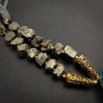 Smriti Pyrite Statement Necklace - Image 5