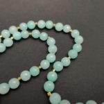 Japa Aqua Blue Mala Necklace - Image 4