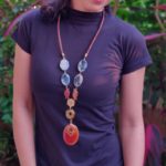 Masaha Red Carnelian Statement Necklace - Image 2