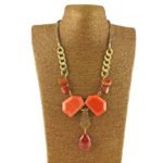 Audra Red Stone Necklace - Image 4