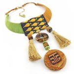 Masaha Boho Stone Statement Necklace - Image 7