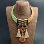 Masaha Boho Stone Statement Necklace - Image 8