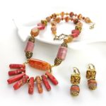 Sunrise Gemstone Necklace Set - Image 6