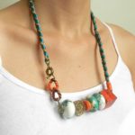 Joy Chunky Mixed Stone Necklace - Image 2