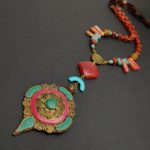 Dharma Tibetan Stone Beaded Necklace