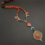 Dharma Tibetan Stone Beaded Necklace - Image 3
