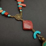 Dharma Tibetan Stone Beaded Necklace - Image 4