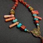 Dharma Tibetan Stone Beaded Necklace - Image 6