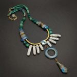 Sierra Blue Stone Statement Necklace