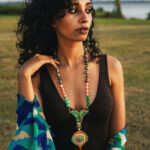 Swarupa Ethnic/Tribal Statement Necklace - Image 4