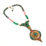 Swarupa Ethnic/Tribal Statement Necklace - Image 6